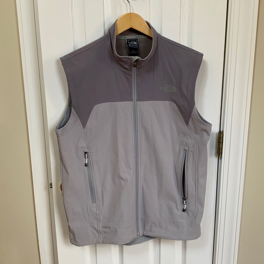 North Face Flight Series Gray Vest Men’s size Large